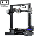 CREALITY Ender-3 Pro Simple Leveling Magnetic Removable Platform Sticker DIY 3D Printer, Print Size : 22 x 22 x 25cm, US Plug