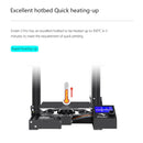 CREALITY Ender-3 Pro Simple Leveling Magnetic Removable Platform Sticker DIY 3D Printer, Print Size : 22 x 22 x 25cm, US Plug