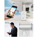Sonoff S20-UK WiFi Smart Power Plug Socket Wireless Remote Control Timer Power Switch, Compatible with Alexa and Google Home, Support iOS and Android, UK Plug