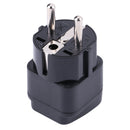 Portable UK to EU Plug Socket Power Adapter