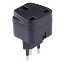 Portable UK to Switzerland Plug Socket Power Adapter