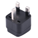 Portable Three-hole US to UK Plug Socket Power Adapter