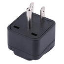 Portable Universal Five-hole WK to US & Mexico Three-pin Plug Socket Power Adapter
