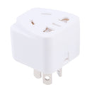 Portable Universal Five-hole WK to AU Three-pin Plug Socket Power Adapter