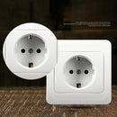 16A Wall-mounted Socket, EU Plug