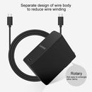 Original Lenovo 65W USB-C / Type-C Power Adapter Portable Charger with 2m Type-C Charging Cable, US Plug (Black)