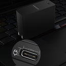 Original Lenovo 65W USB-C / Type-C Power Adapter Portable Charger with 2m Type-C Charging Cable, US Plug (Black)