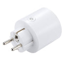 JH-G01E 16A 2.4GHz WiFi Control Smart Home Power Socket Works with Alexa & Google Home, Support LED Indicator, AC 100-240V, EU Plug(White)
