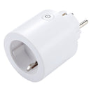 JH-G01E 16A 2.4GHz WiFi Control Smart Home Power Socket Works with Alexa & Google Home, Support LED Indicator, AC 100-240V, EU Plug(White)