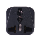Portable Universal Socket to US Plug Power Adapter Travel Charger (Black)