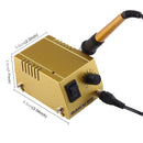 BAKU BK-938 AC 220V 1-18W Mini Thermostatic Soldering Station Electric Iron, EU Plug (Random Color Delivery)
