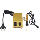 BAKU BK-938 AC 220V 1-18W Mini Thermostatic Soldering Station Electric Iron, EU Plug (Random Color Delivery)