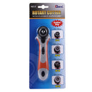 DAFA RC-6 28mm Dia Blade Straight Handle Rotary Cutter with Safeguard