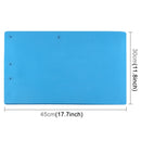 Maintenance Platform Anti-static Anti-slip High Temperature Heat-resistant Repair Insulation Pad Silicone Mats, Size: 45cm x 30cm (Blue)