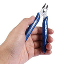 170 Electronic Pliers Diagonal Side Cutting Cable Wire Cutter Repair Hand Tool(Dark Blue)
