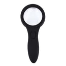 600559 4X Visual Magnifier with LED Light for Tablet & Mobile Phone Repair / Aid / Seniors, with Currency Detecting Function(Black)