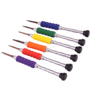 K-T3601 14 in 1 (6 x Screwdriver + 1 x Tweezers + 1 x Stainless Steel Spudger + 1 x Anti-static Spudger + 3 x 146 Spudger + 1 x Suction Sucker + 1 x Triangle Opener) Profession Multi-purpose Opening Tool Set for iPhone, Samsung, Xiaomi and More Phones