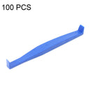 100 PCS JIAFA P8821 Mobile Phone Repair Tool M-shaped Spudgers(Blue)