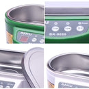 BAKU BK-9050 30W / 50W Adjustable 0.6L LCD Display Ultrasonic Cleaner, AC 110V(Green)