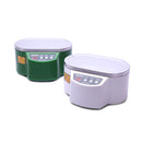 BAKU BK-9050 30W / 50W Adjustable 0.6L LCD Display Ultrasonic Cleaner, AC 110V(White)