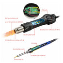 BAKU BK-878L2 AC 110V LED Display 2 in 1 Hot Air Gun Soldering Iron Soldering Station