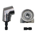 105 Degree Right Angle Drill Driver Bit Extension Power Drill Tool 7mm Hex Magnetic Power Screwdriver Socket Adaptor(Short Type)