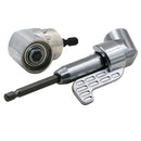 105 Degree Right Angle Drill Driver Bit Extension Power Drill Tool 7mm Hex Magnetic Power Screwdriver Socket Adaptor(Long Type)