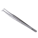 BEST BST-6A Practical Stainless Steel Eyelash Extension Tweezers