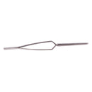 BEST BST-F12.5 Stainless Steel Self Closed Straight Laboratory Tweezers