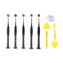 JF-8139 10 in 1 Metal + Plastic iPhone Dedicated Disassemble Repair Tool Kit