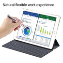 Micro USB Charging Universal Superfine Nib Capacitive Touch Screen Stylus Pen(Rose Gold)