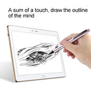 Micro USB Charging Universal Superfine Nib Capacitive Touch Screen Stylus Pen(Rose Gold)