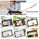 Micro USB Charging Universal Superfine Nib Capacitive Touch Screen Stylus Pen(Rose Gold)