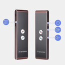 T8 Handheld Pocket Smart Voice Translator Real Time Speech Translation Translator with Dual Mic, Support 33 Languages(Gold)