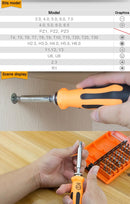 JAKEMY JM-6091 37 in 1 Home Use Hardware Tool Set