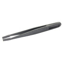 JF-S14 Anti-static Carbon Fiber Straight Tip Tweezers(Black)