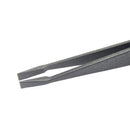 JF-S14 Anti-static Carbon Fiber Straight Tip Tweezers(Black)
