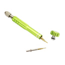 JF-6688 5 in 1 Metal Multi-purpose Pen Style Screwdriver Set for Phone Repair(Green)