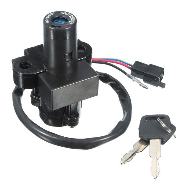 Ignition Switch Fuel Gas Cap Cover Lock Set With 2 Keys For Honda CBR900RR 919RR