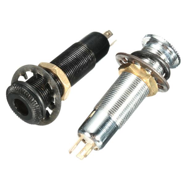 6.35mm 1/4" Bass Input And Output Guitar Jack Socket