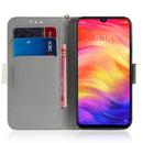 3D Coloured Drawing Horizontal Flip Leather Case with Holder & Card Slots & Wallet For Galaxy S10 Plus(Watercolor Flower)