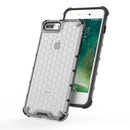 Shockproof Honeycomb PC+TPU Protective Case for iPhone 8 Plus & 7 Plus(Blue)