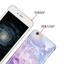 TPU Protective Case For iPhone 6 & 6s(Purple Marble)