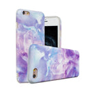 TPU Protective Case For iPhone 6 & 6s(Purple Marble)