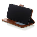 Leather Protective Case For iPhone XS Max(Brown)