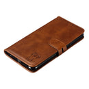 Leather Protective Case For iPhone XS Max(Brown)