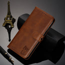 Leather Protective Case For iPhone XS Max(Brown)
