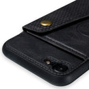 Leather Protective Case For iPhone SE 2020 & 8 & 7(Black)