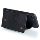 Leather Protective Case For iPhone SE 2020 & 8 & 7(Black)