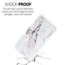 Leather Protective Case For Huawei P30 Lite(White Marble)